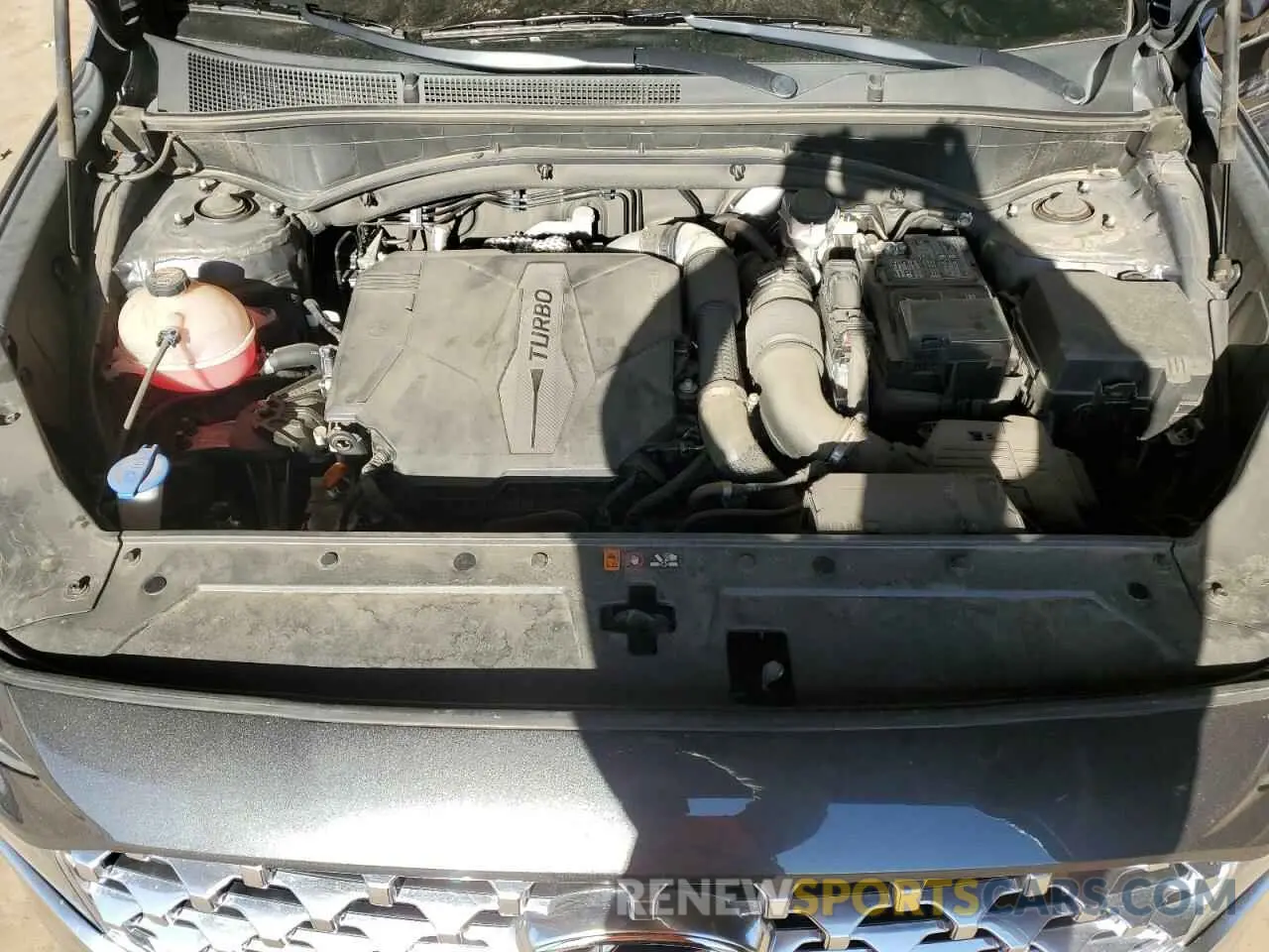 14 Photograph of a damaged car 5NMS44AL7PH500552 HYUNDAI SANTA FE 2023