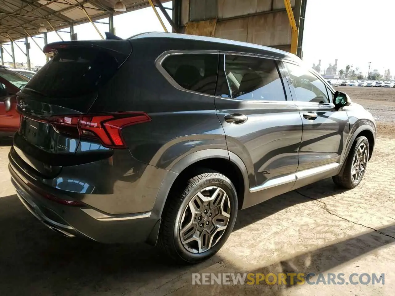 3 Photograph of a damaged car 5NMS44AL7PH500552 HYUNDAI SANTA FE 2023