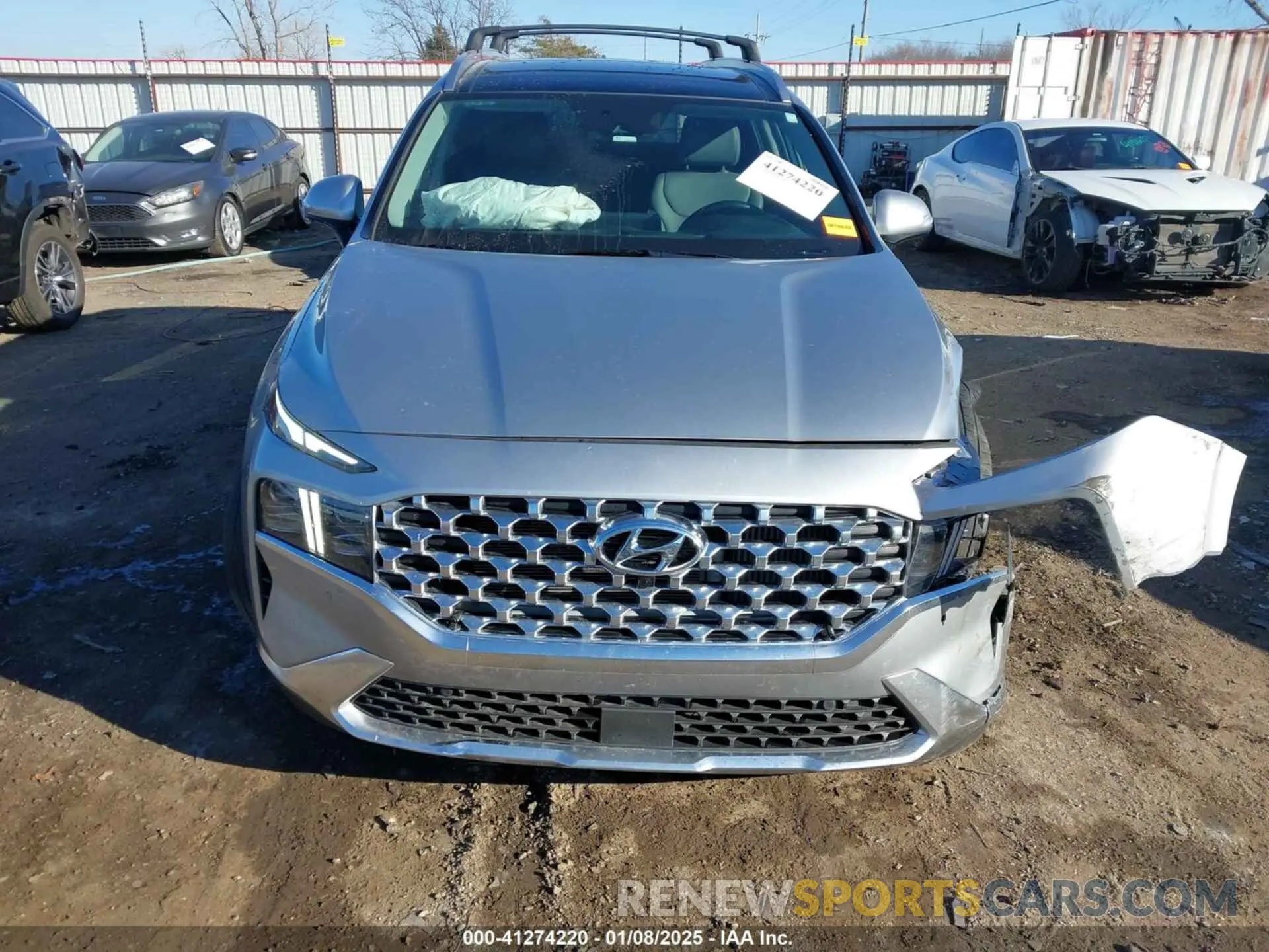 12 Photograph of a damaged car 5NMS44AL8PH547203 HYUNDAI SANTA FE 2023