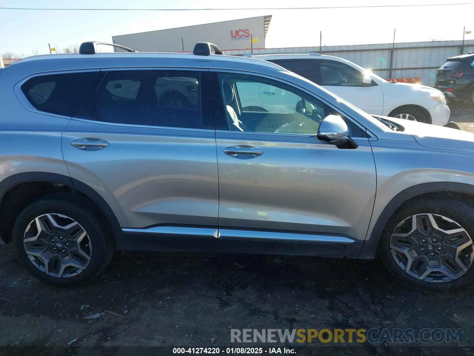 13 Photograph of a damaged car 5NMS44AL8PH547203 HYUNDAI SANTA FE 2023