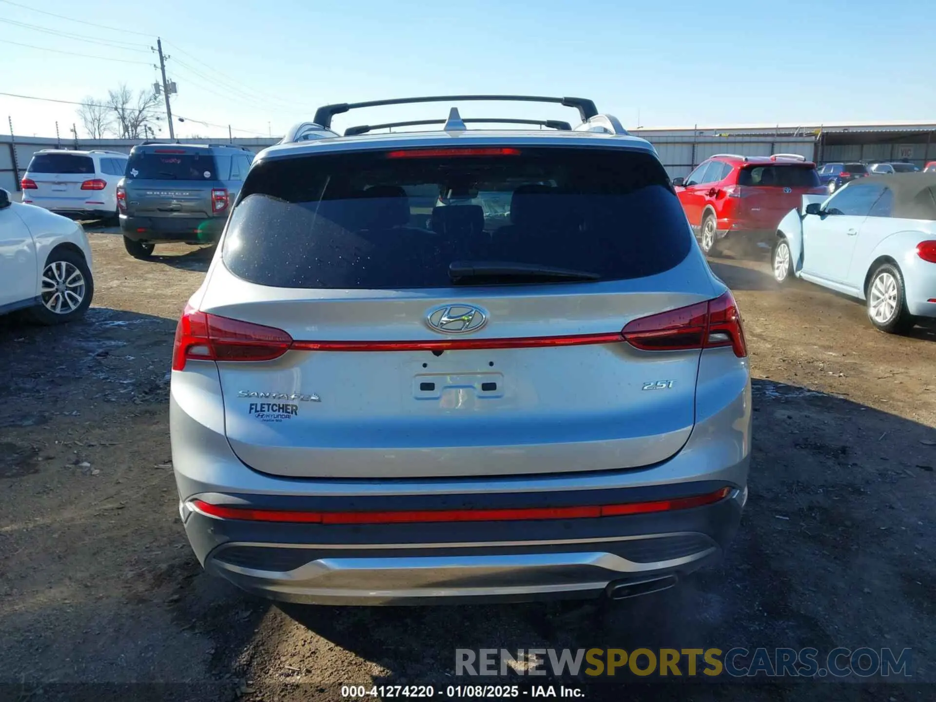 16 Photograph of a damaged car 5NMS44AL8PH547203 HYUNDAI SANTA FE 2023
