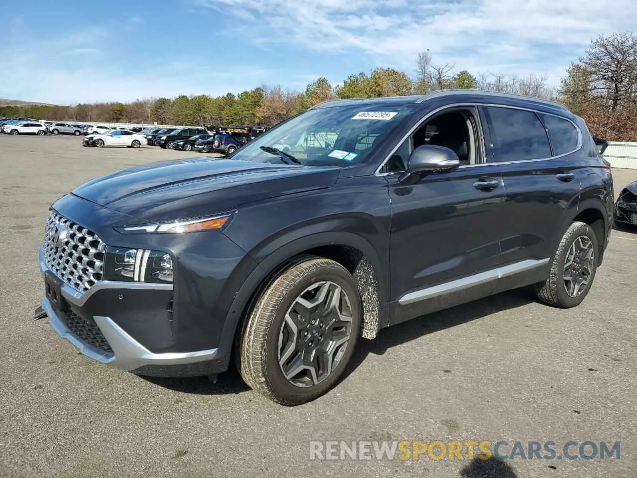 1 Photograph of a damaged car 5NMS44AL9PH540082 HYUNDAI SANTA FE 2023