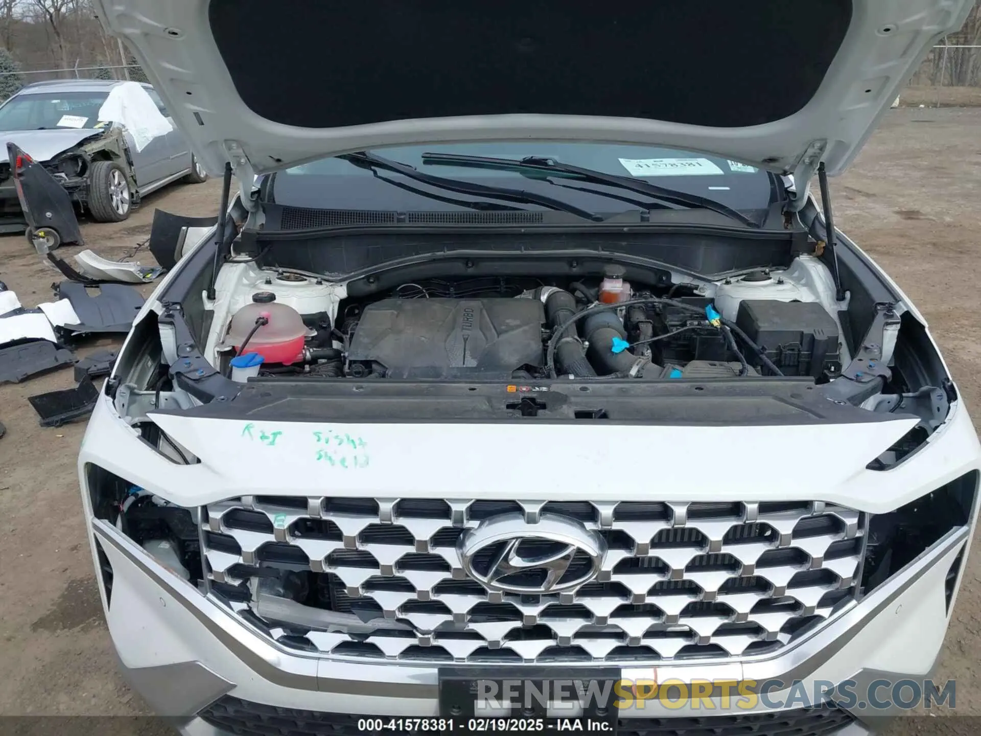 10 Photograph of a damaged car 5NMS4DAL0PH497767 HYUNDAI SANTA FE 2023
