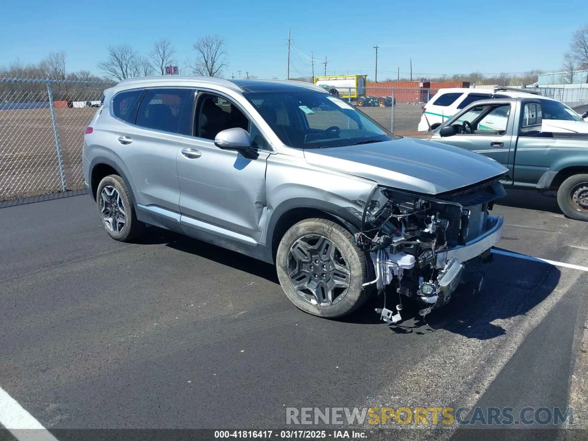 1 Photograph of a damaged car 5NMS4DAL0PH524627 HYUNDAI SANTA FE 2023