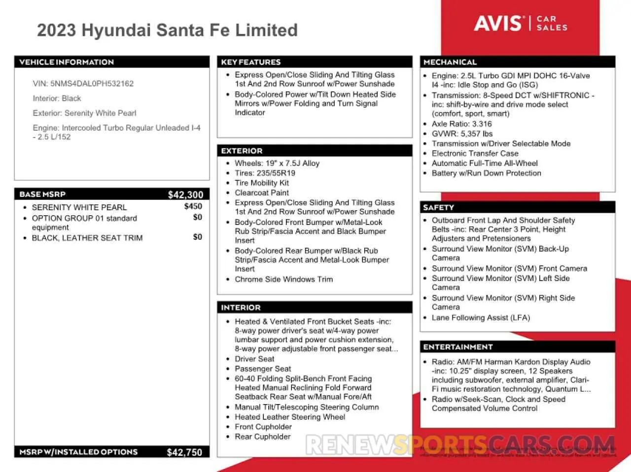 13 Photograph of a damaged car 5NMS4DAL0PH532162 HYUNDAI SANTA FE 2023