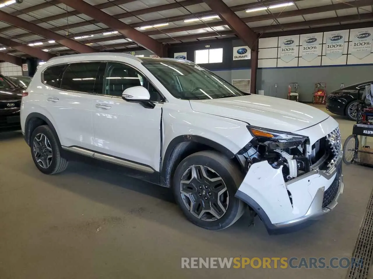 4 Photograph of a damaged car 5NMS4DAL0PH532162 HYUNDAI SANTA FE 2023