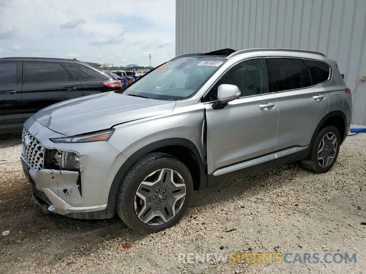 1 Photograph of a damaged car 5NMS4DAL1PH643514 HYUNDAI SANTA FE 2023