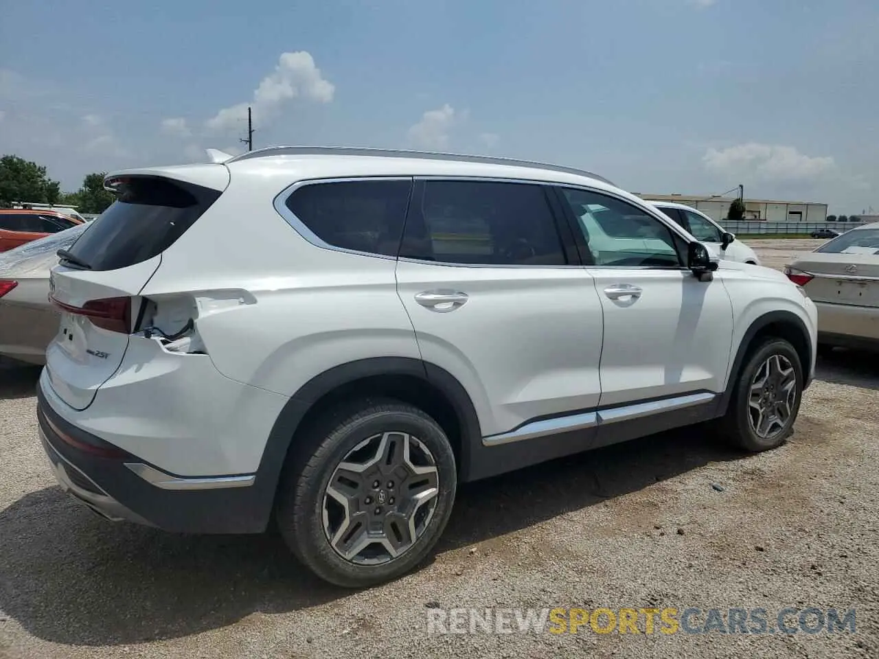 3 Photograph of a damaged car 5NMS4DAL2PH517081 HYUNDAI SANTA FE 2023