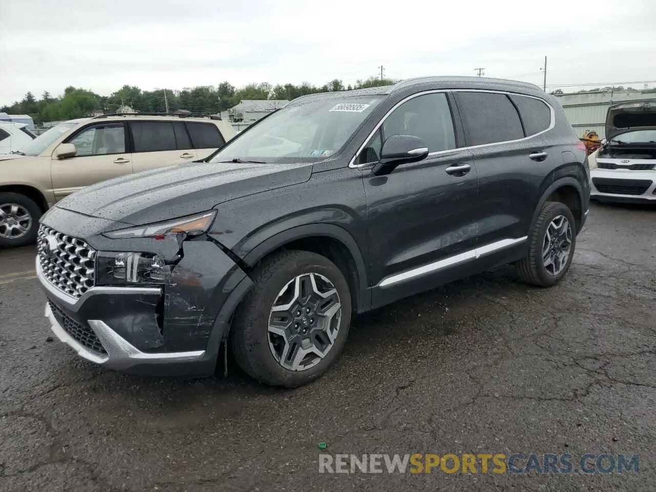 1 Photograph of a damaged car 5NMS4DAL3PH486634 HYUNDAI SANTA FE 2023