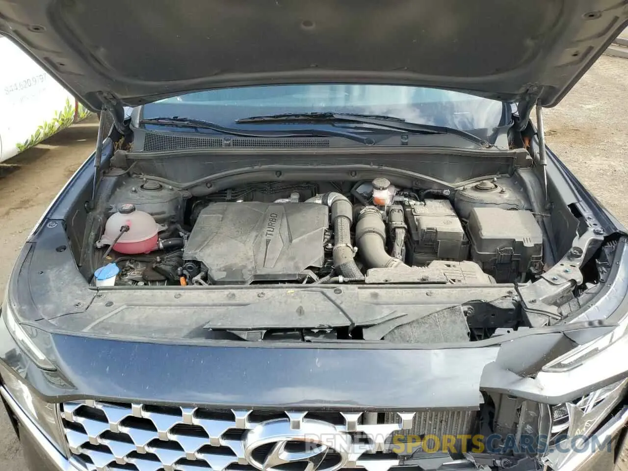 12 Photograph of a damaged car 5NMS4DAL6PH516967 HYUNDAI SANTA FE 2023