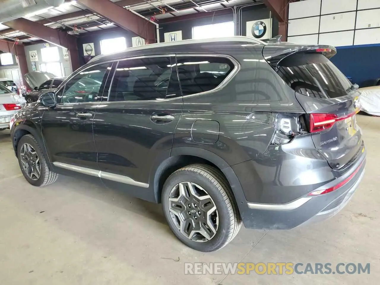2 Photograph of a damaged car 5NMS4DAL6PH644674 HYUNDAI SANTA FE 2023