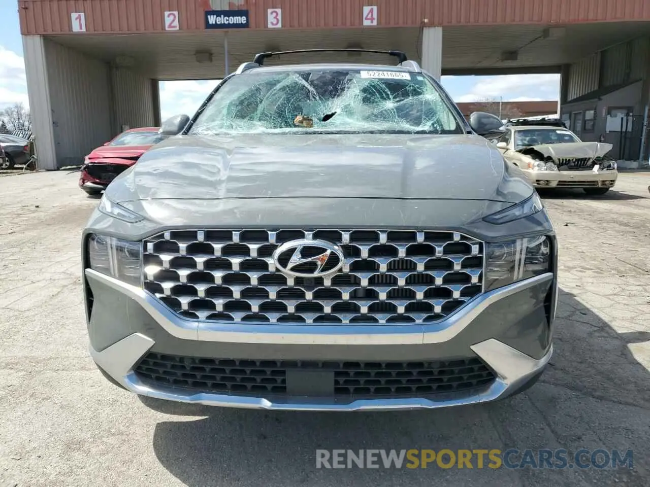 5 Photograph of a damaged car 5NMS4DAL7PH499452 HYUNDAI SANTA FE 2023