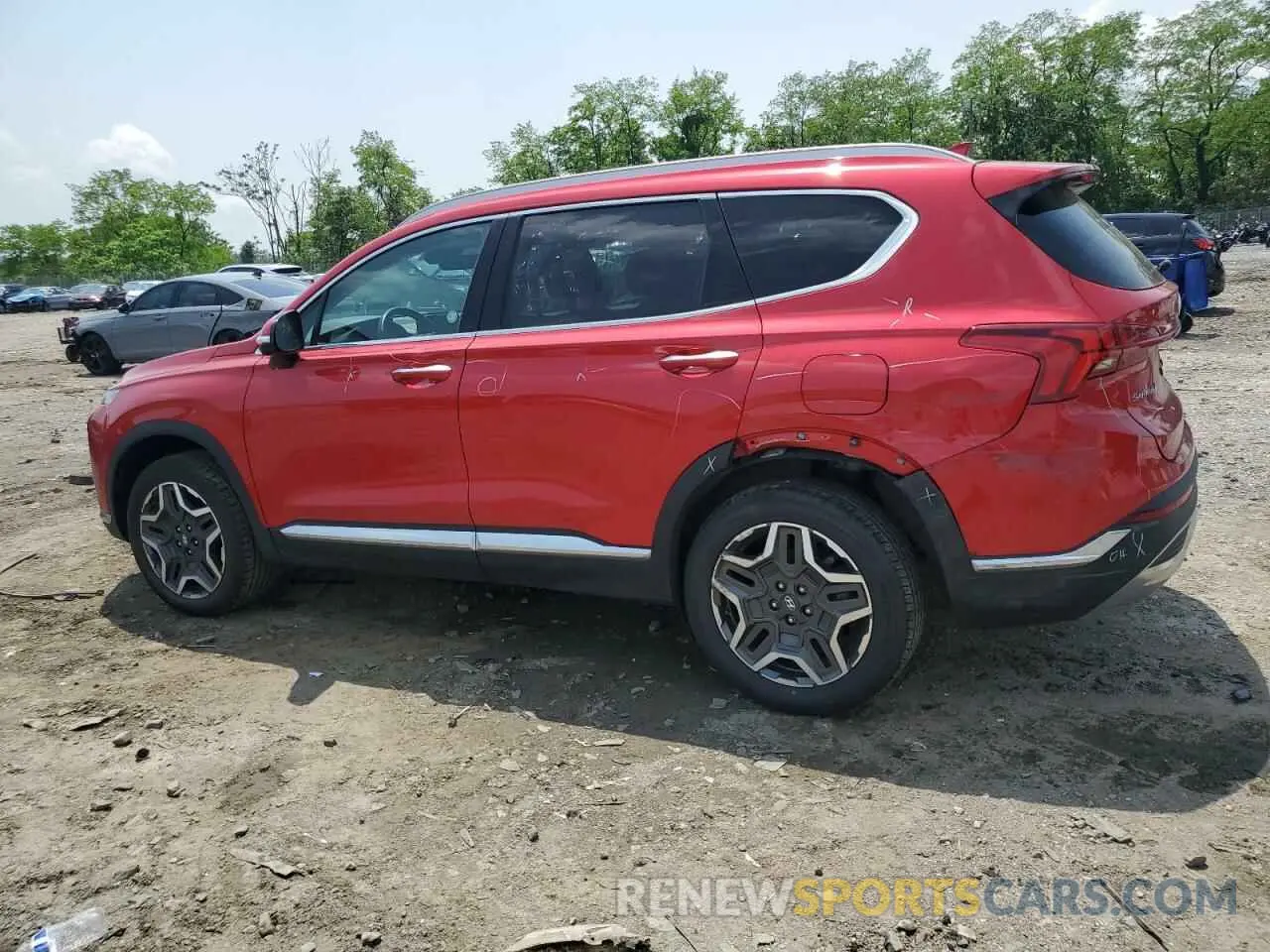 2 Photograph of a damaged car 5NMS4DAL8PH531423 HYUNDAI SANTA FE 2023