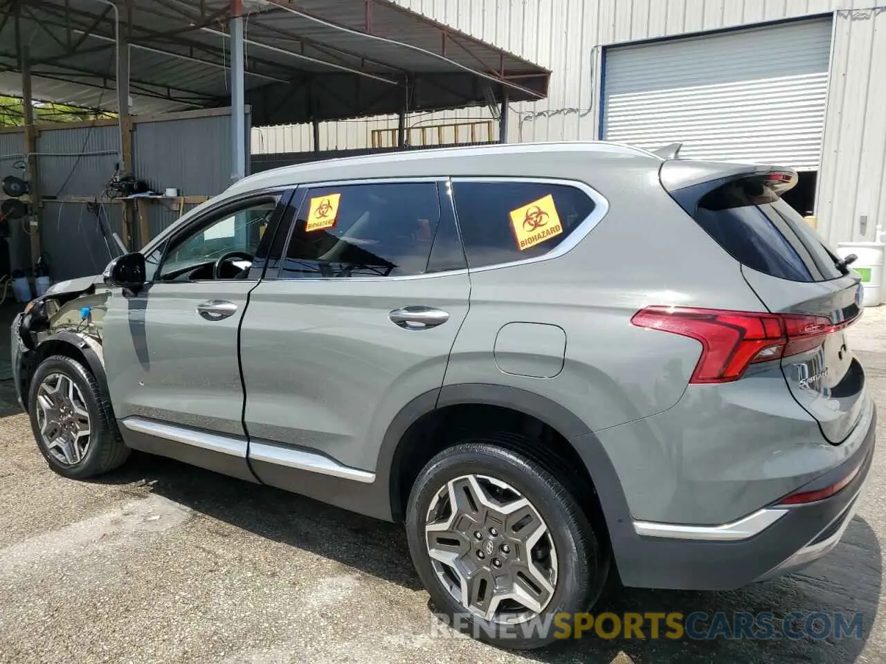 2 Photograph of a damaged car 5NMS4DAL8PH532703 HYUNDAI SANTA FE 2023