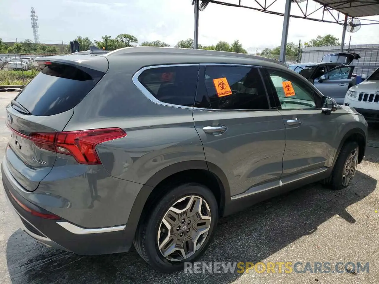 3 Photograph of a damaged car 5NMS4DAL8PH532703 HYUNDAI SANTA FE 2023