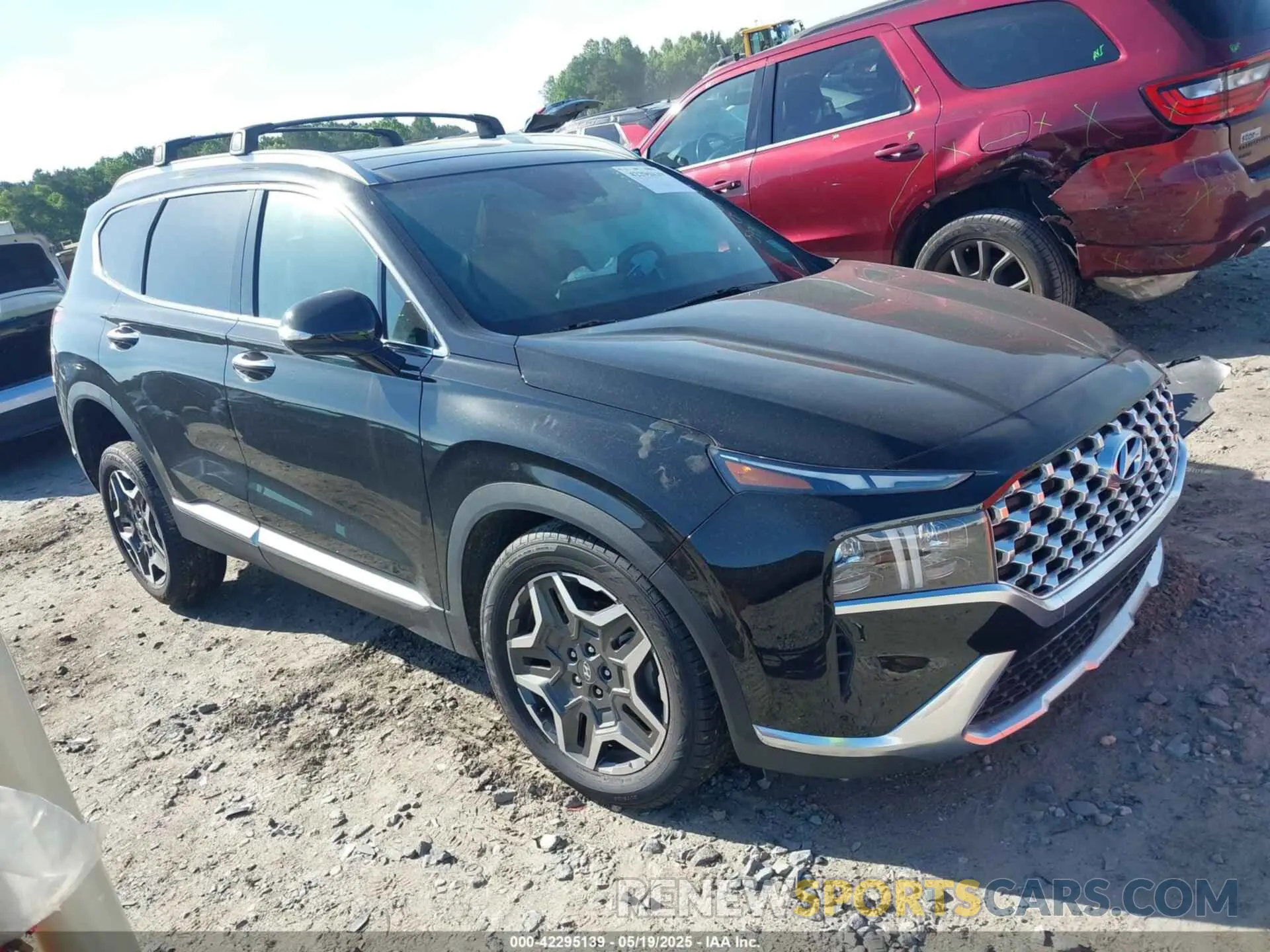 1 Photograph of a damaged car 5NMS4DALXPH535991 HYUNDAI SANTA FE 2023