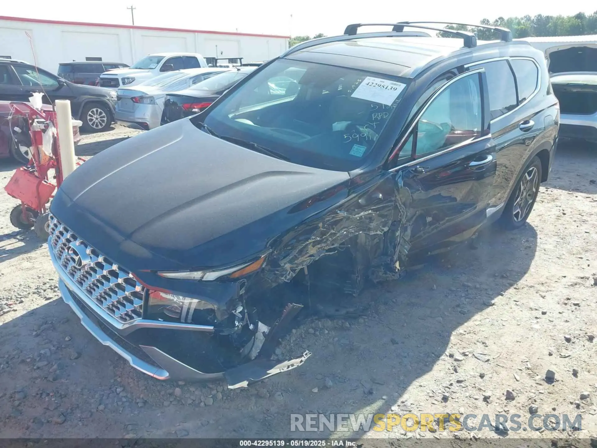 2 Photograph of a damaged car 5NMS4DALXPH535991 HYUNDAI SANTA FE 2023