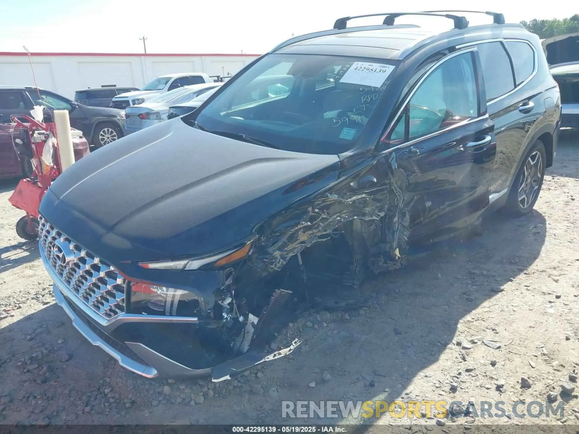 6 Photograph of a damaged car 5NMS4DALXPH535991 HYUNDAI SANTA FE 2023