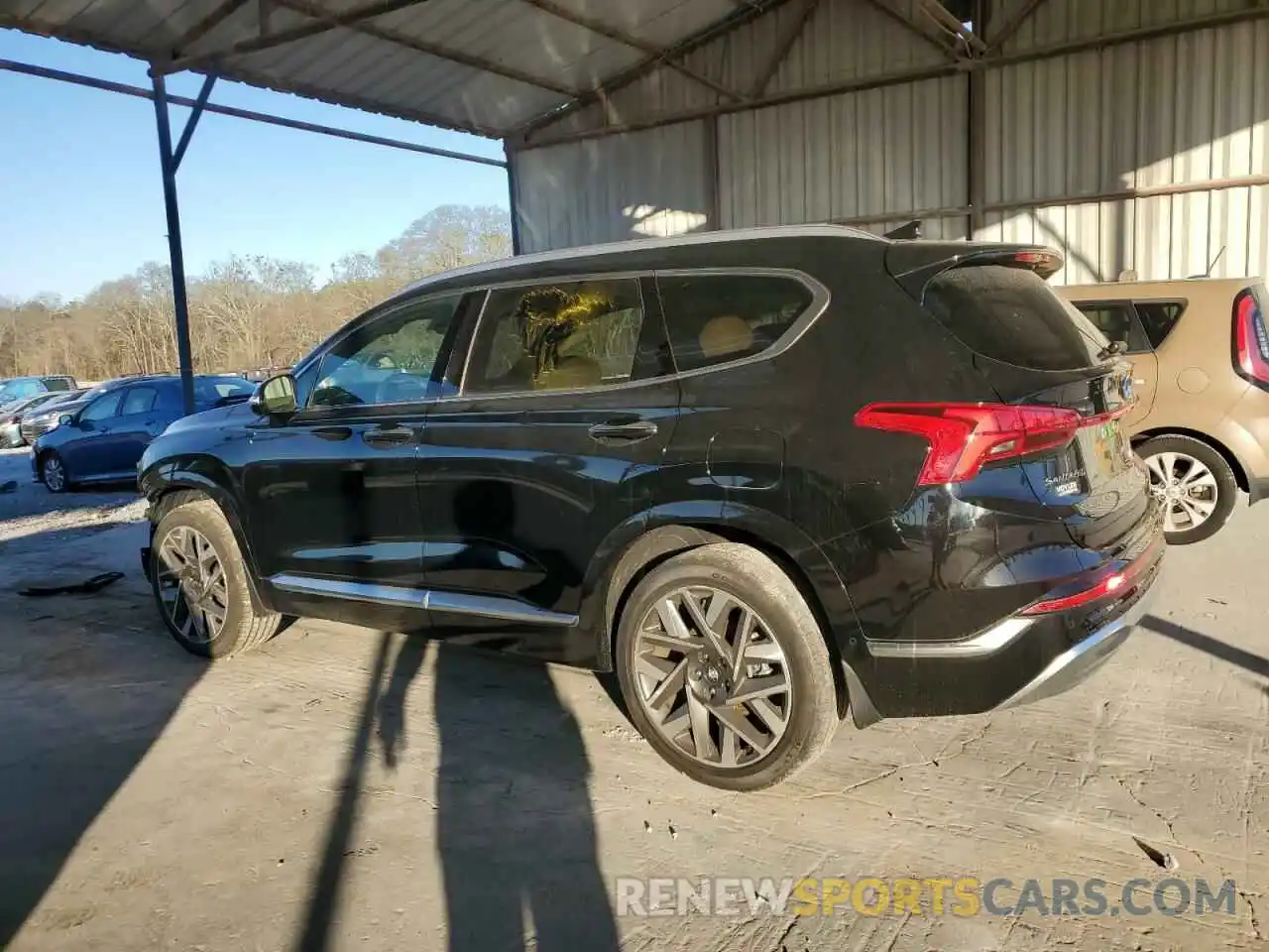 2 Photograph of a damaged car 5NMS54AL0PH557060 HYUNDAI SANTA FE 2023