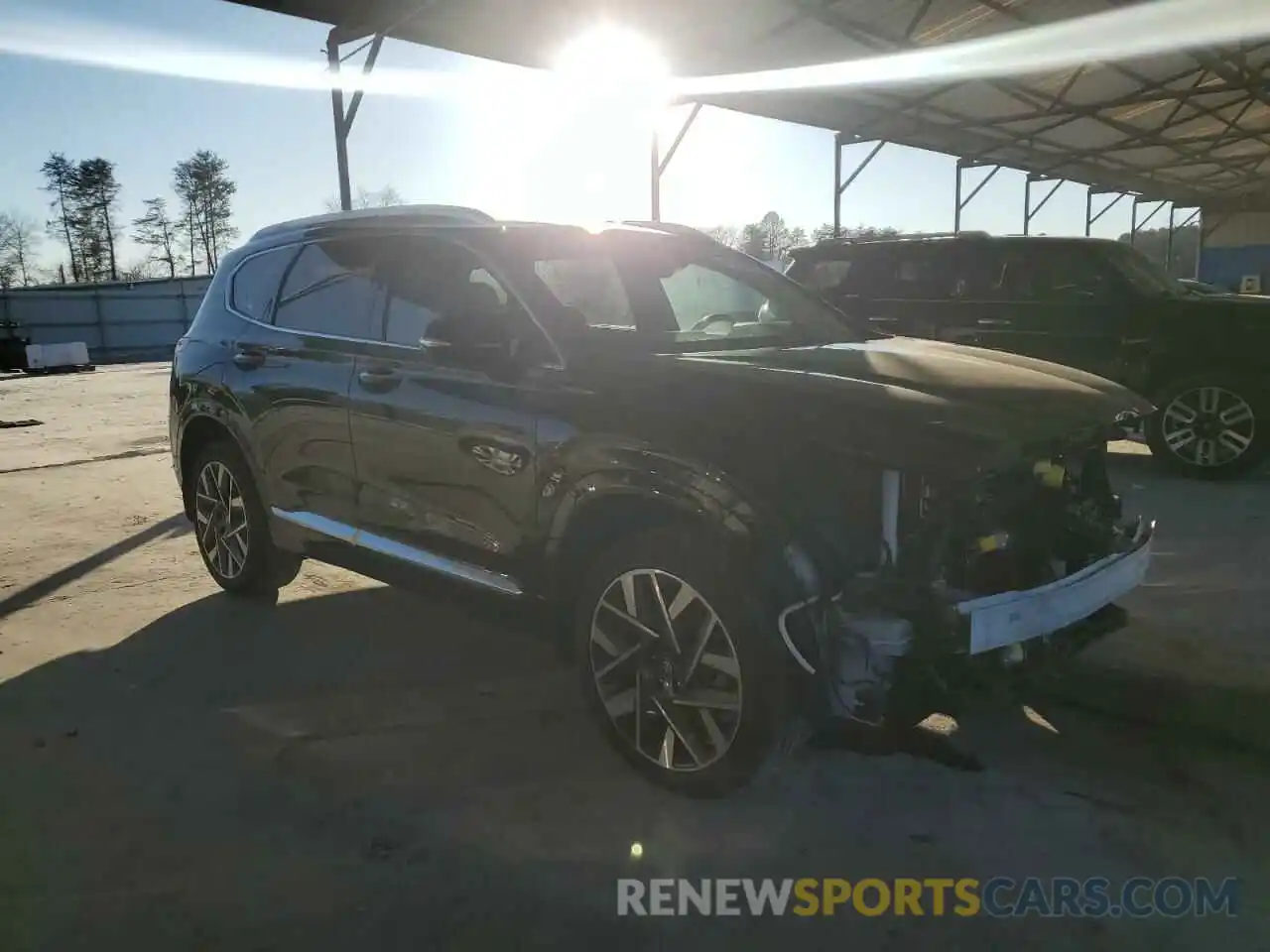 4 Photograph of a damaged car 5NMS54AL0PH557060 HYUNDAI SANTA FE 2023