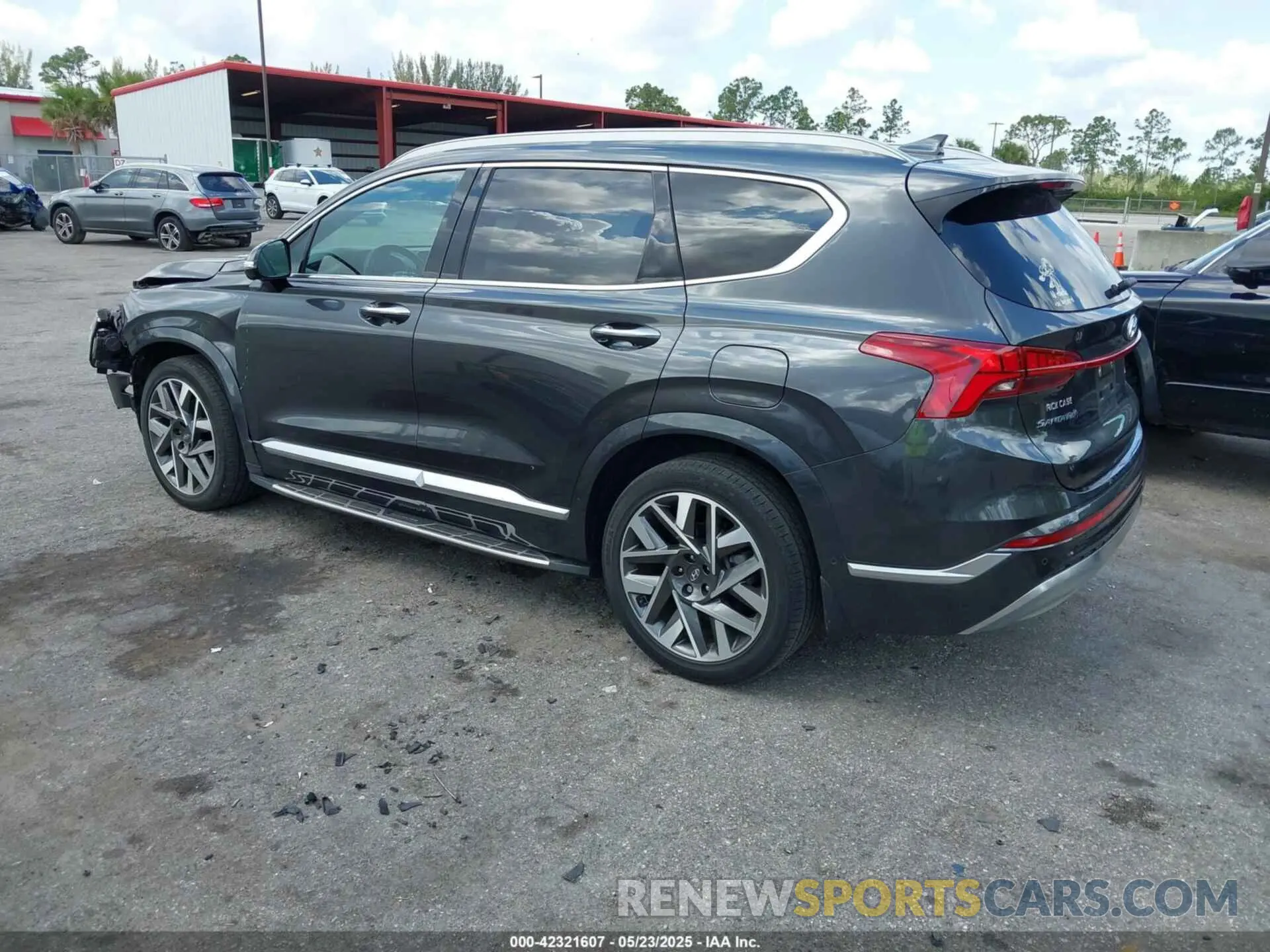 3 Photograph of a damaged car 5NMS54AL1PH492283 HYUNDAI SANTA FE 2023