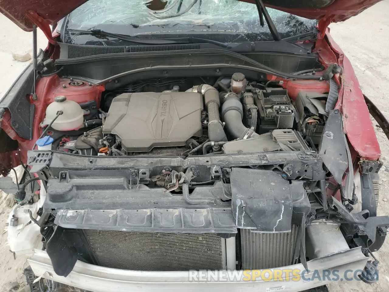13 Photograph of a damaged car 5NMS54AL2PH495094 HYUNDAI SANTA FE 2023