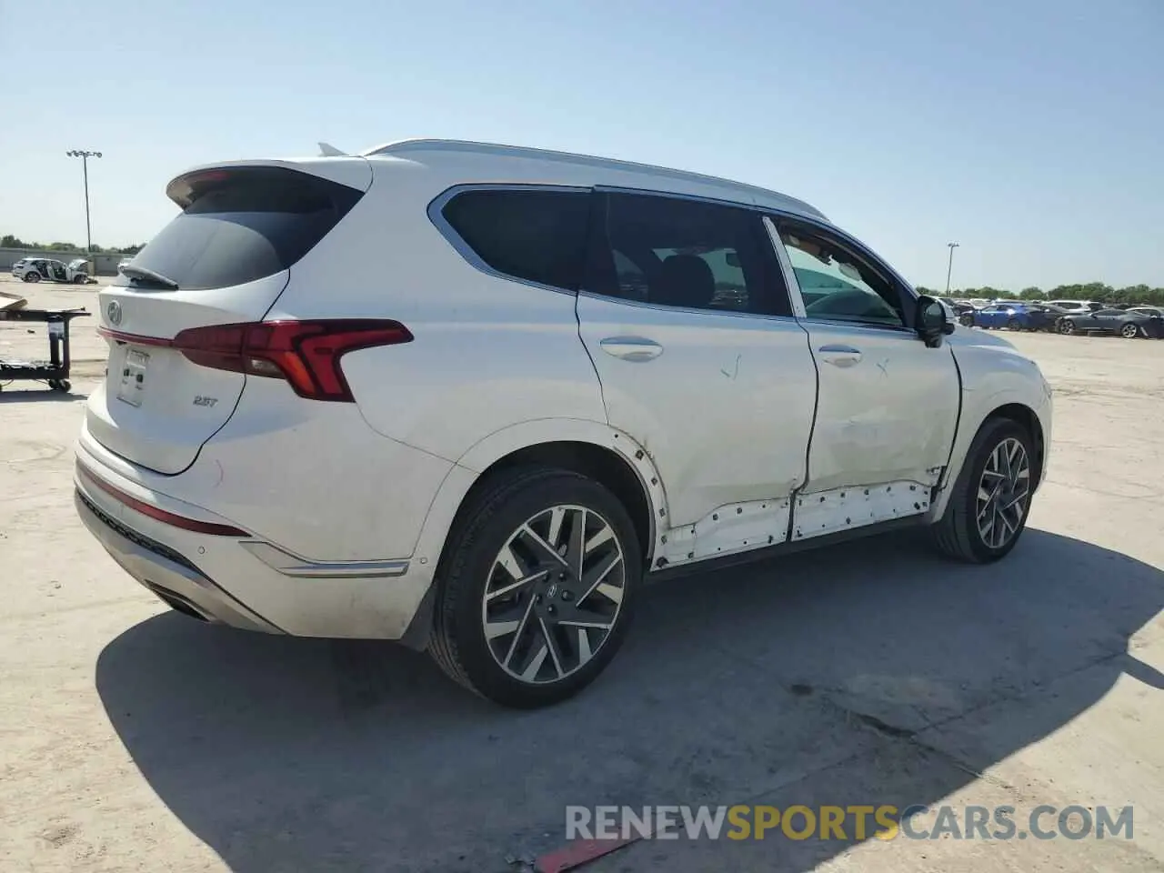3 Photograph of a damaged car 5NMS54AL2PH516123 HYUNDAI SANTA FE 2023