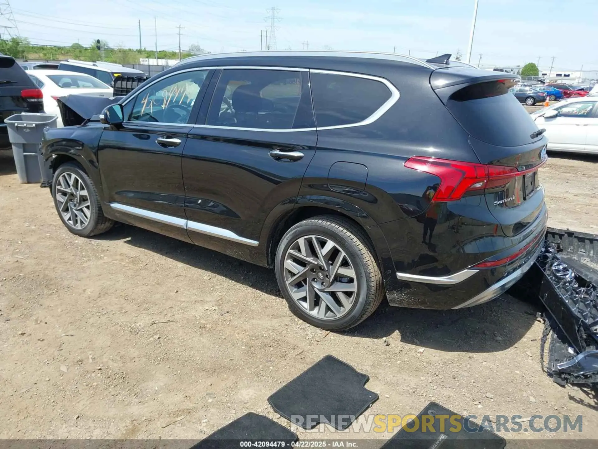 3 Photograph of a damaged car 5NMS54AL2PH607408 HYUNDAI SANTA FE 2023