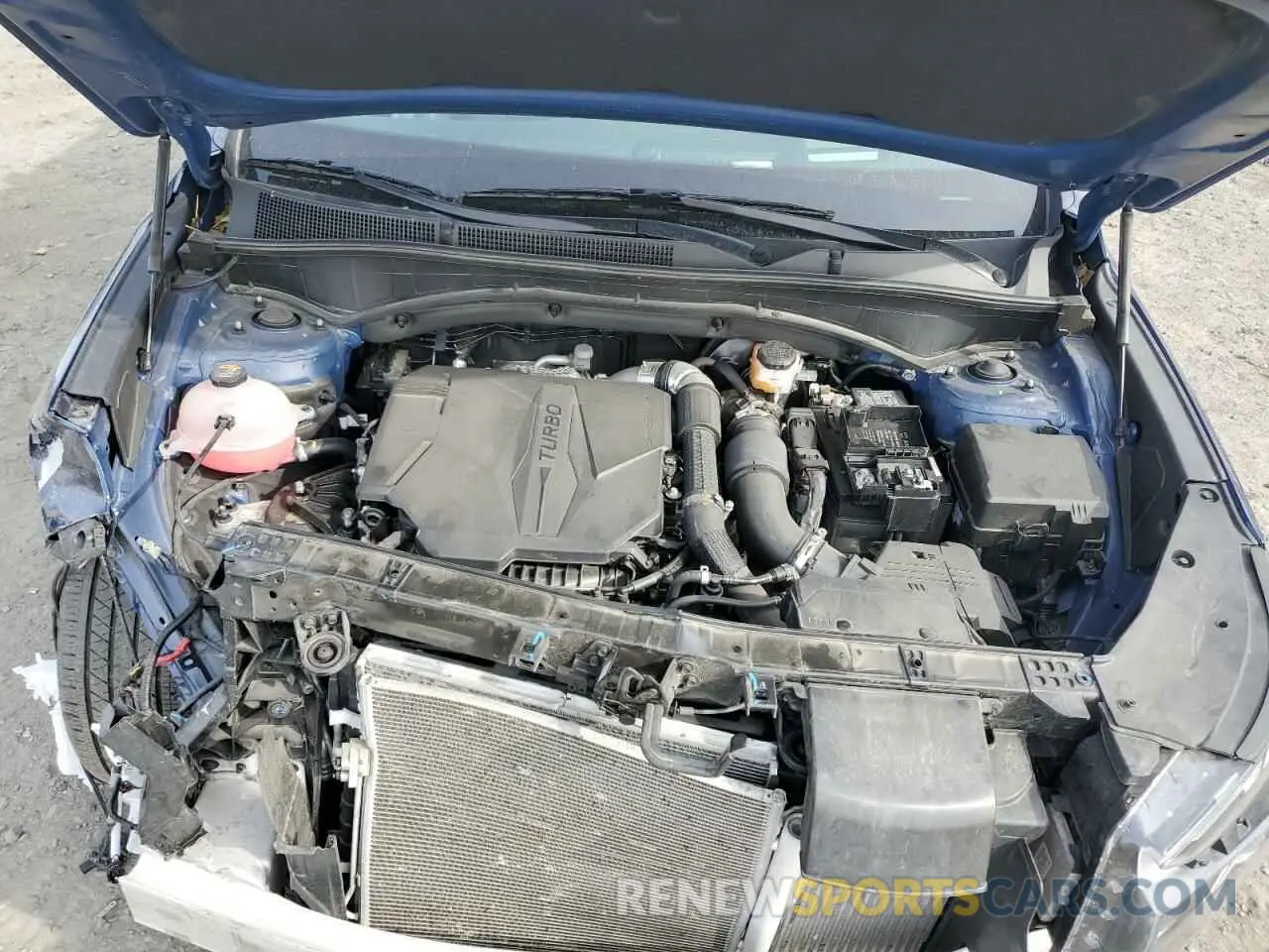 13 Photograph of a damaged car 5NMS54AL4PH593947 HYUNDAI SANTA FE 2023