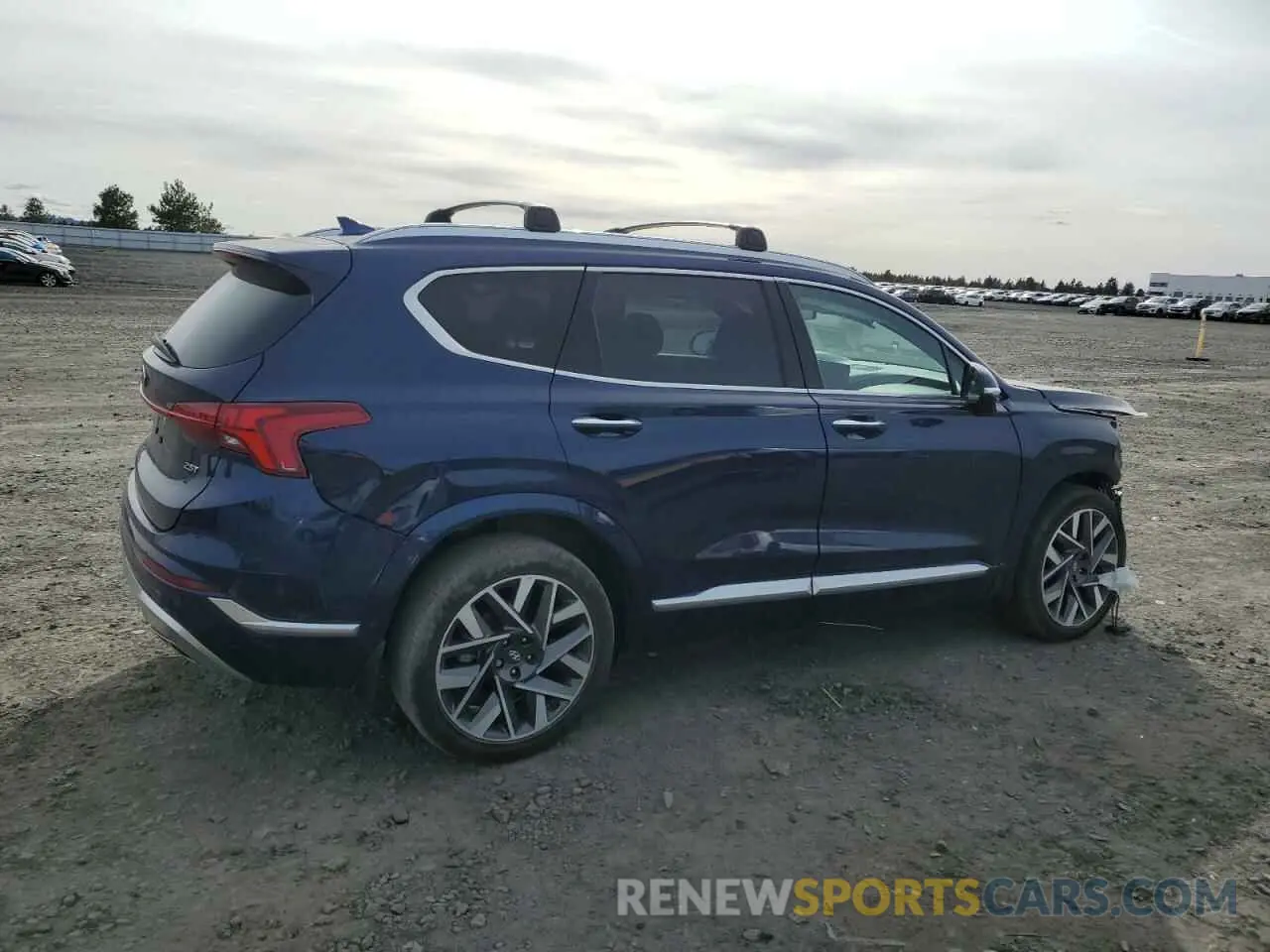 3 Photograph of a damaged car 5NMS54AL4PH593947 HYUNDAI SANTA FE 2023