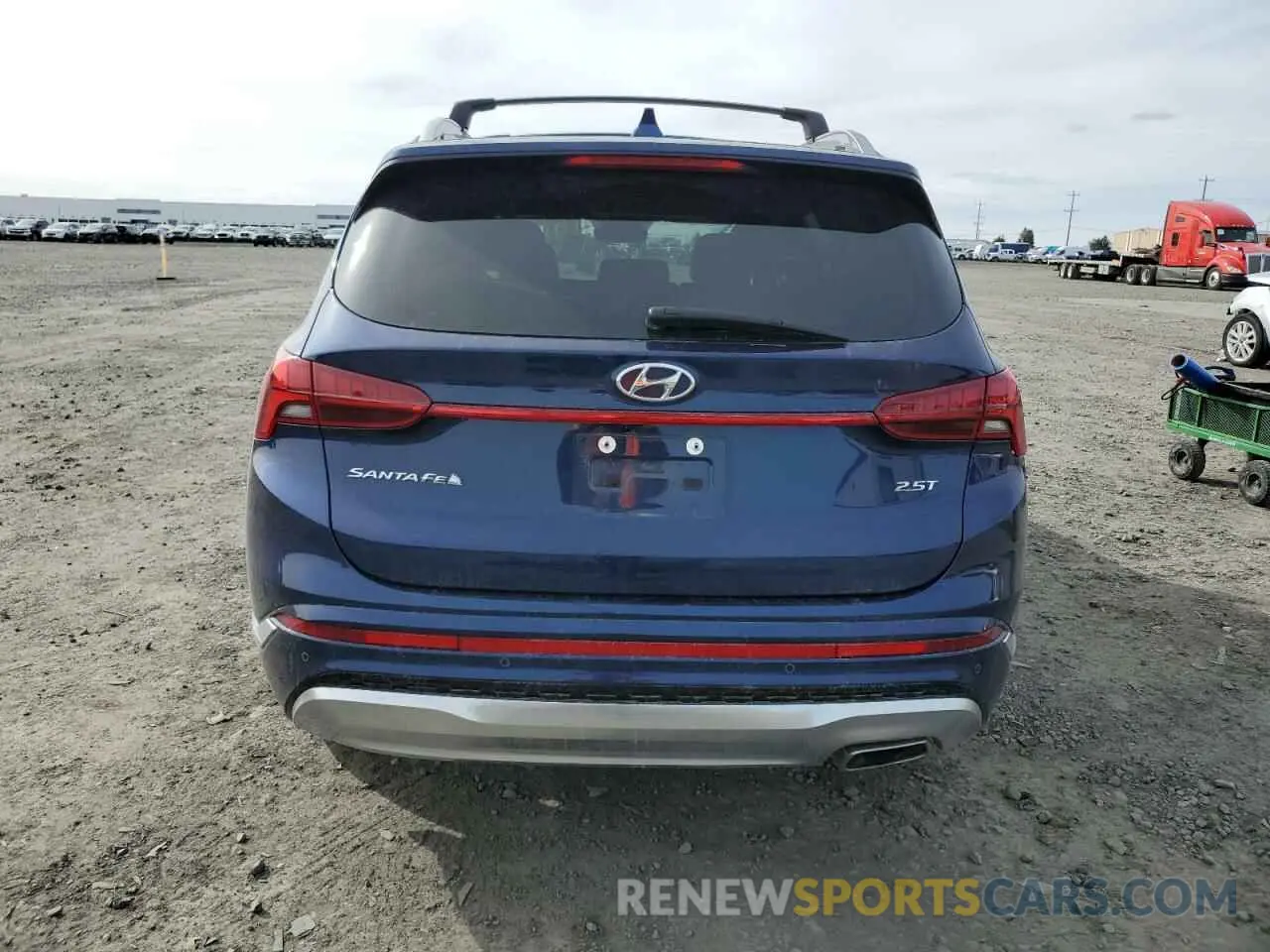 6 Photograph of a damaged car 5NMS54AL4PH593947 HYUNDAI SANTA FE 2023