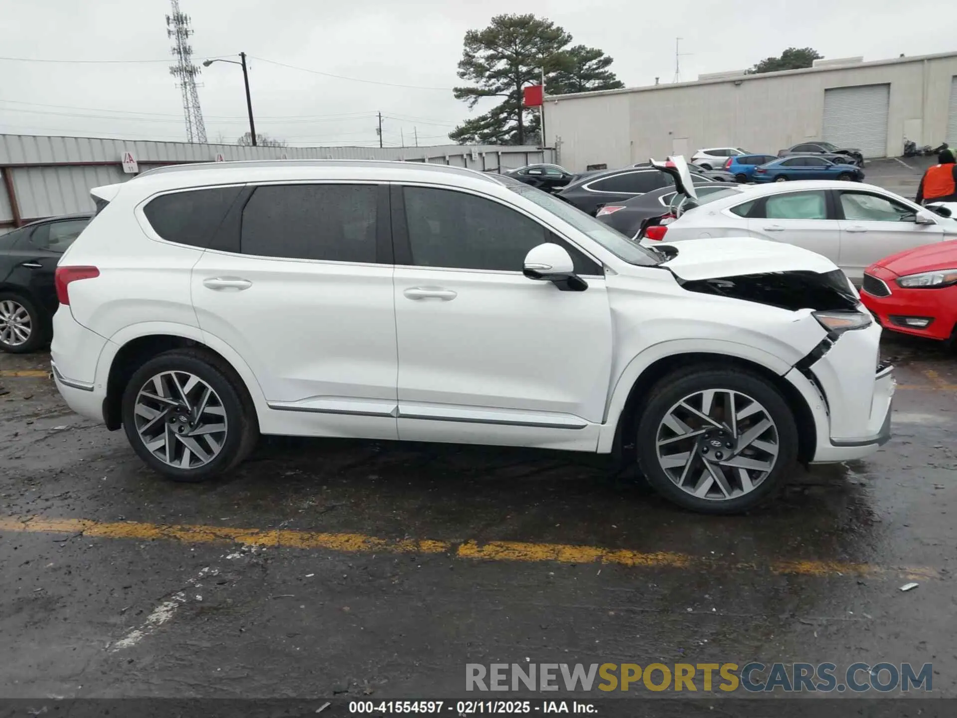 13 Photograph of a damaged car 5NMS54AL7PH522550 HYUNDAI SANTA FE 2023