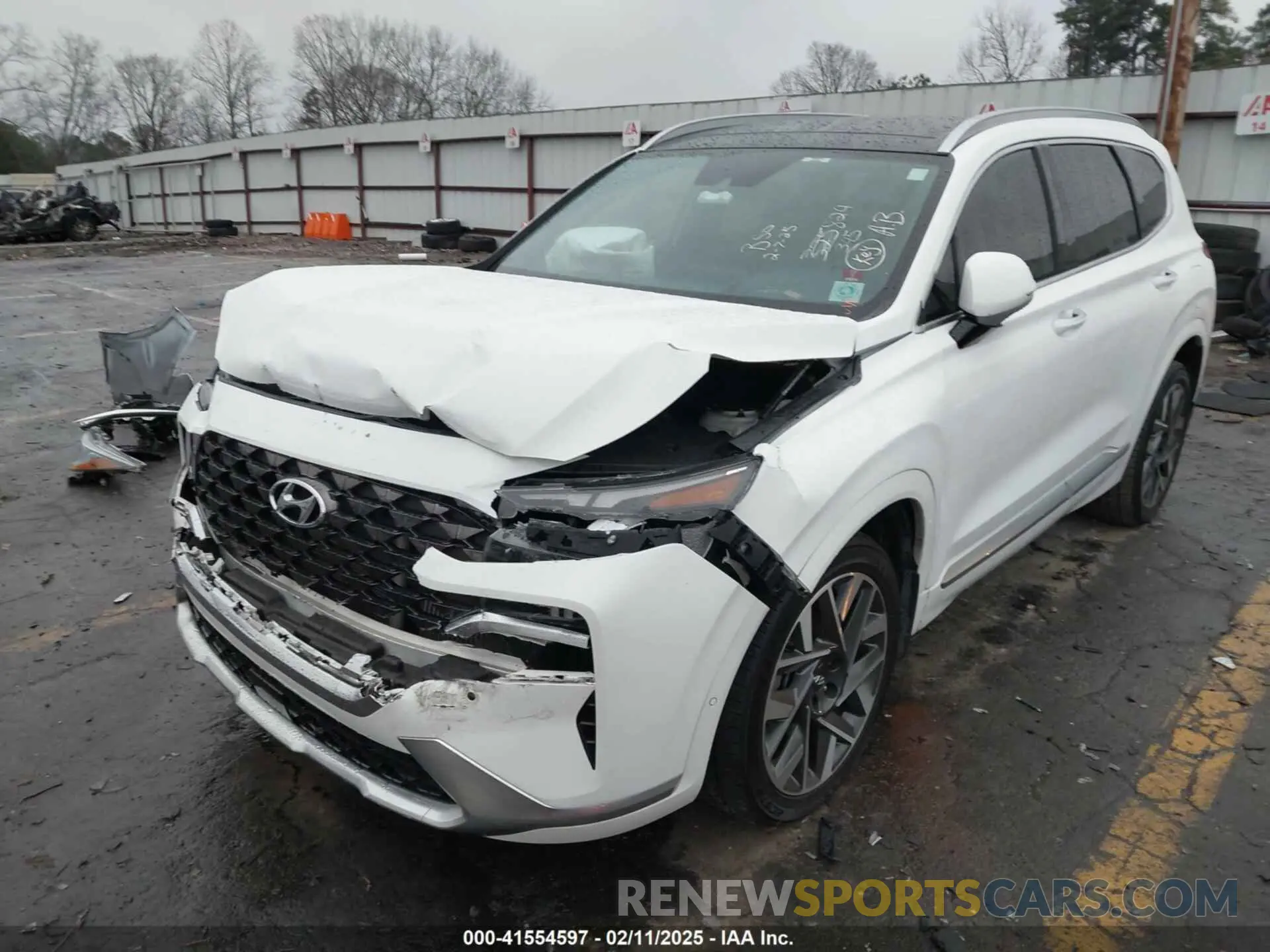 2 Photograph of a damaged car 5NMS54AL7PH522550 HYUNDAI SANTA FE 2023