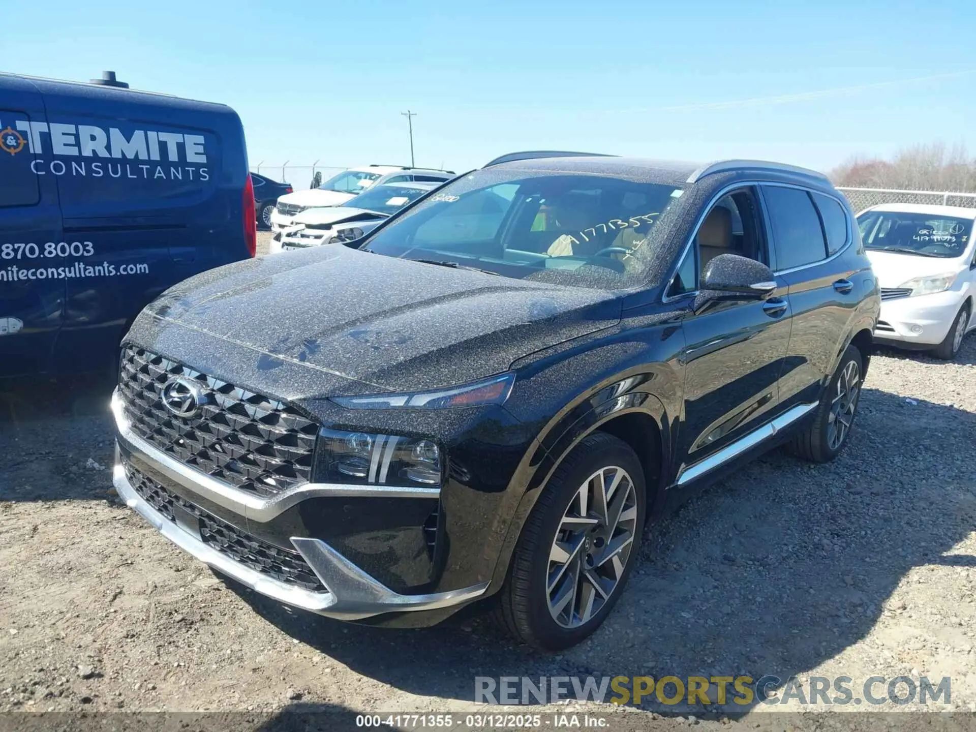 2 Photograph of a damaged car 5NMS54AL7PH577709 HYUNDAI SANTA FE 2023