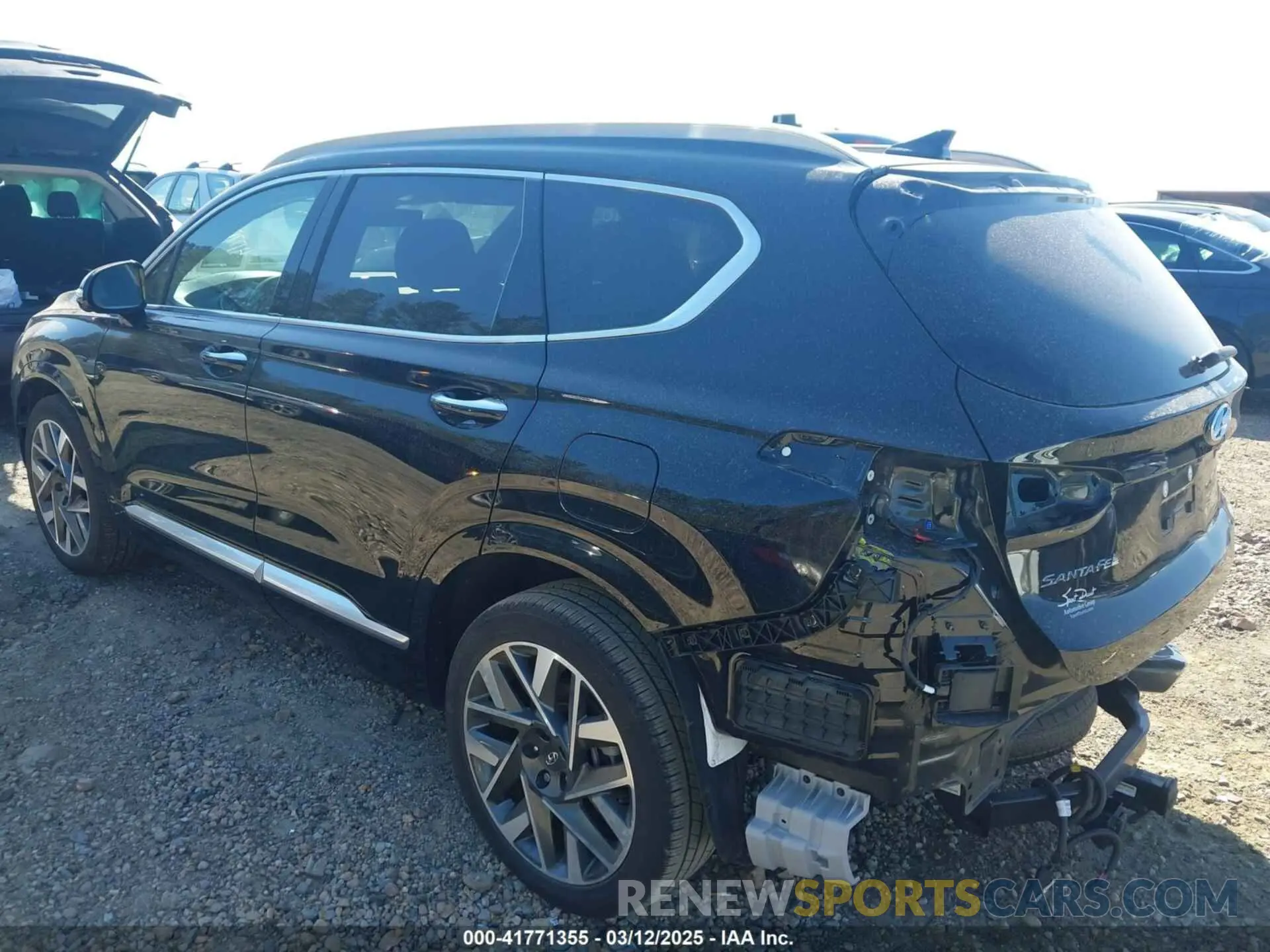 3 Photograph of a damaged car 5NMS54AL7PH577709 HYUNDAI SANTA FE 2023
