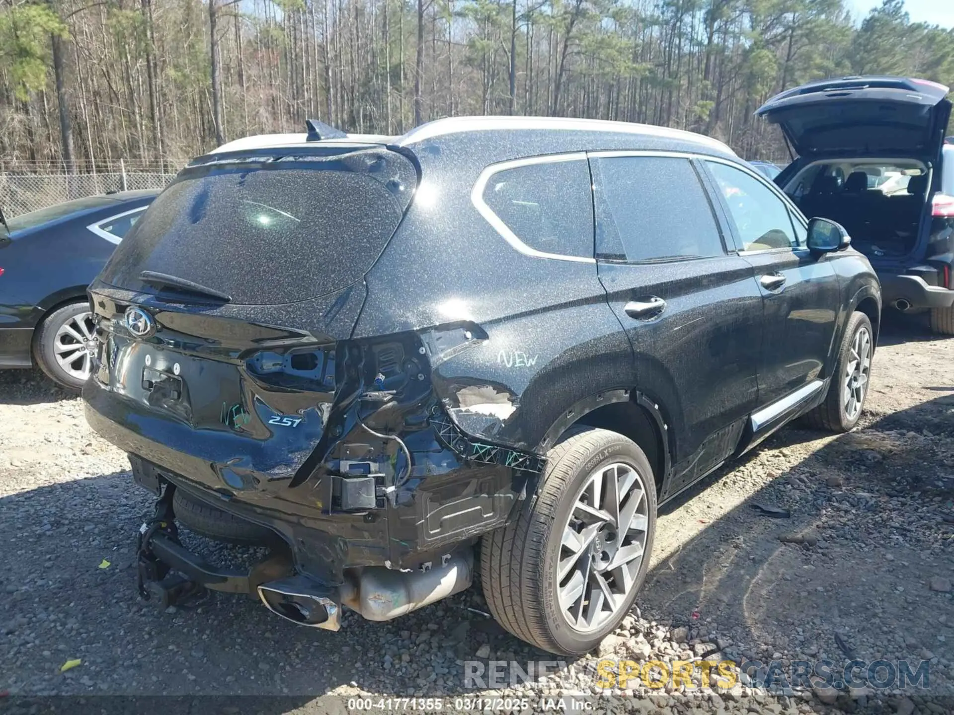 4 Photograph of a damaged car 5NMS54AL7PH577709 HYUNDAI SANTA FE 2023