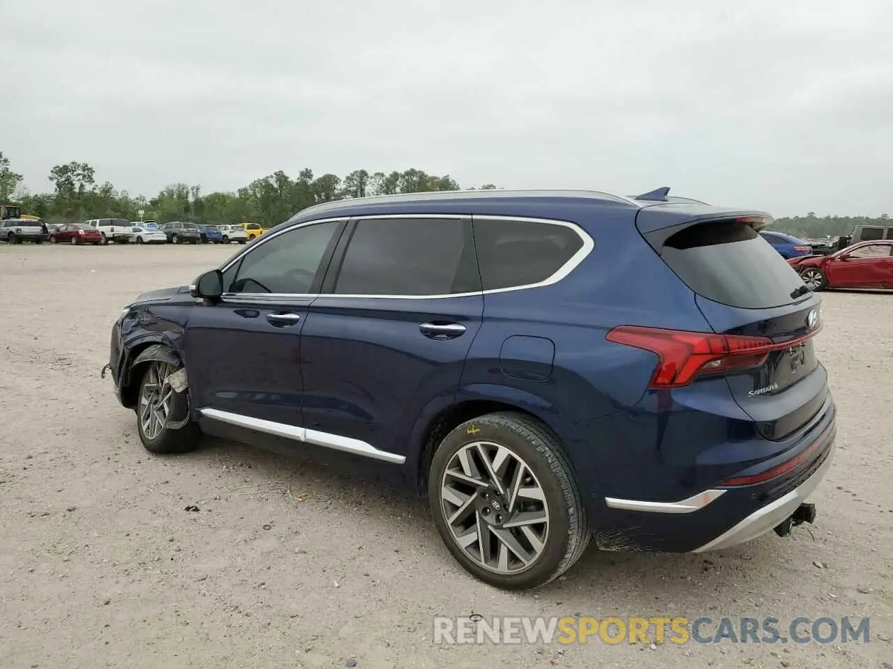 2 Photograph of a damaged car 5NMS54AL8PH492619 HYUNDAI SANTA FE 2023