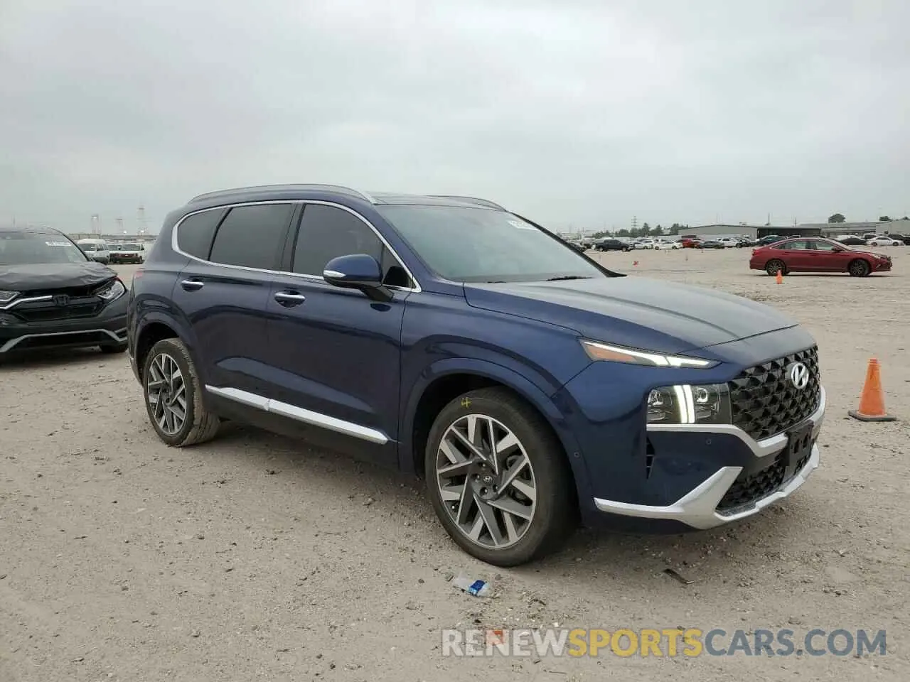 4 Photograph of a damaged car 5NMS54AL8PH492619 HYUNDAI SANTA FE 2023