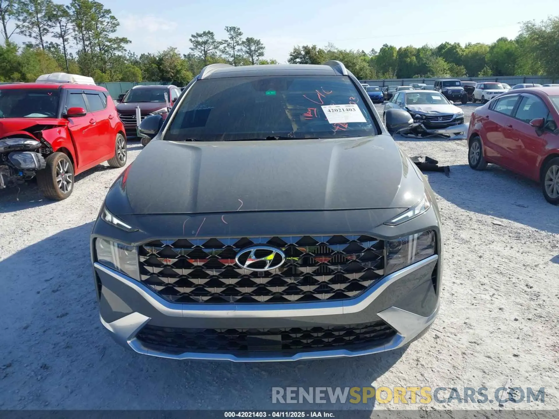 13 Photograph of a damaged car 5NMS54ALXPH542646 HYUNDAI SANTA FE 2023