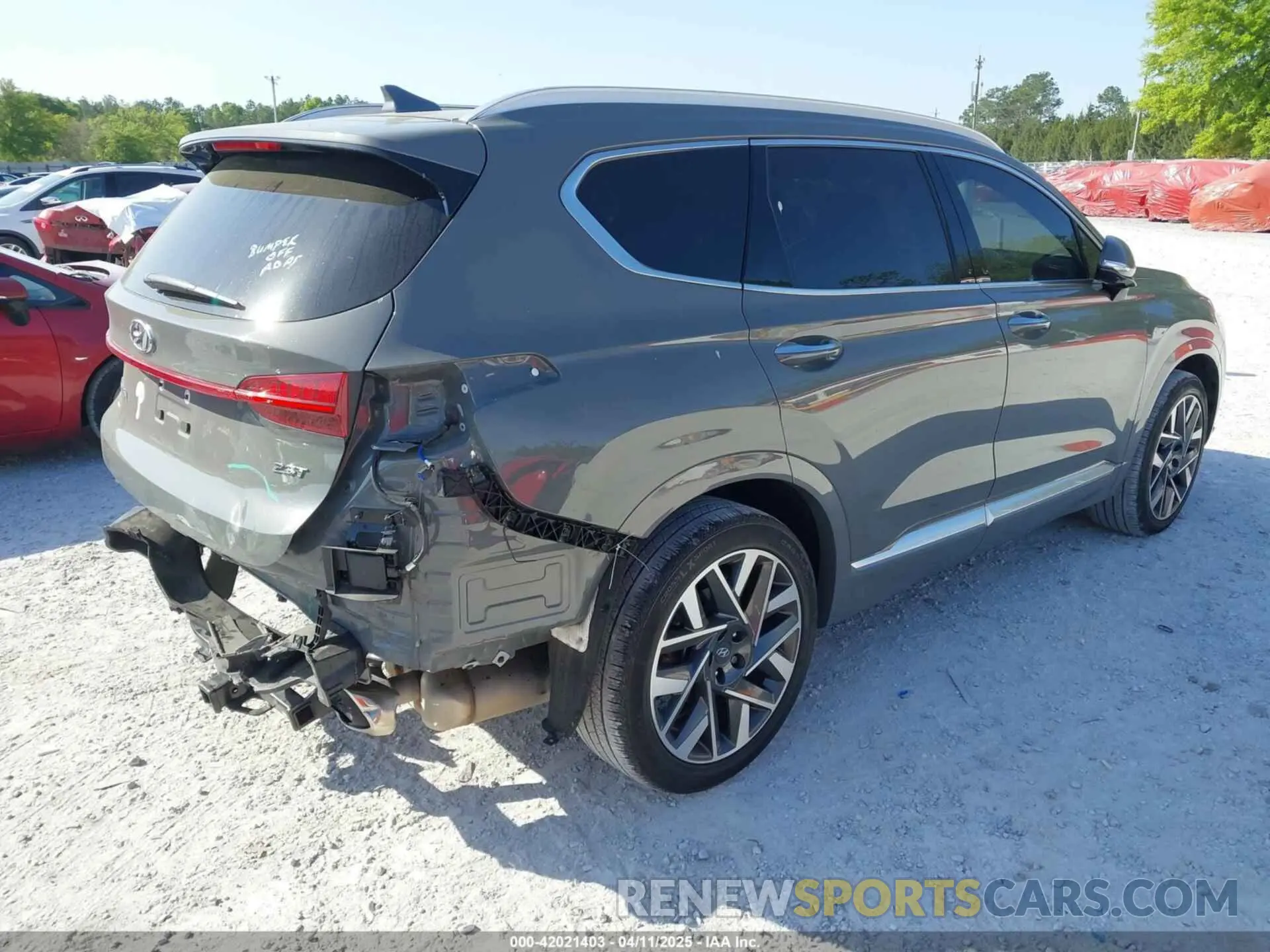 4 Photograph of a damaged car 5NMS54ALXPH542646 HYUNDAI SANTA FE 2023