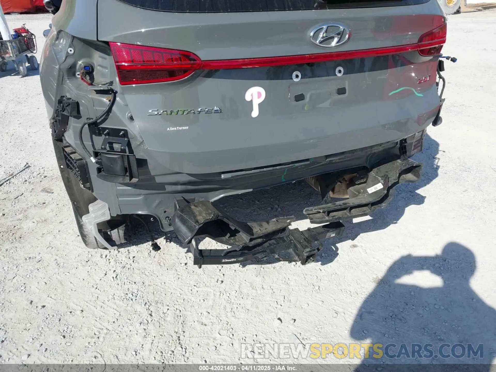 6 Photograph of a damaged car 5NMS54ALXPH542646 HYUNDAI SANTA FE 2023
