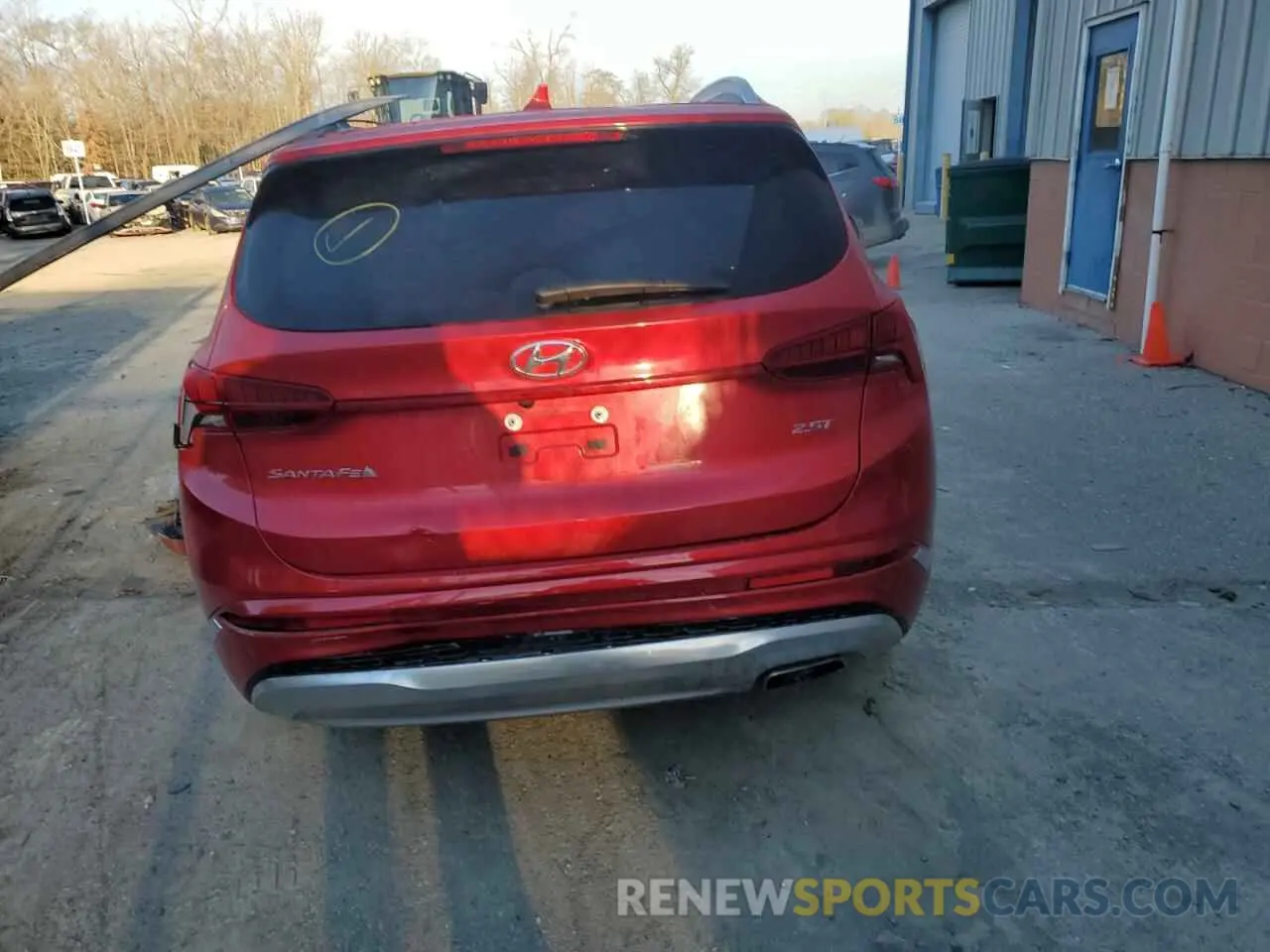 6 Photograph of a damaged car 5NMS54ALXPH576117 HYUNDAI SANTA FE 2023