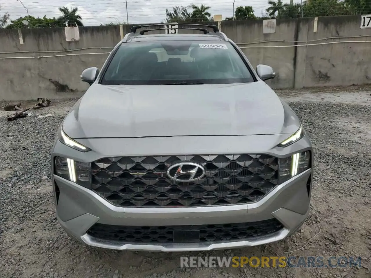 5 Photograph of a damaged car 5NMS54ALXPH640611 HYUNDAI SANTA FE 2023