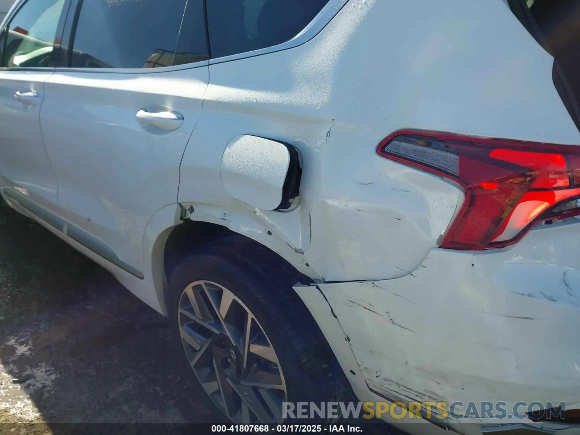 6 Photograph of a damaged car 5NMS54ALXPH647008 HYUNDAI SANTA FE 2023