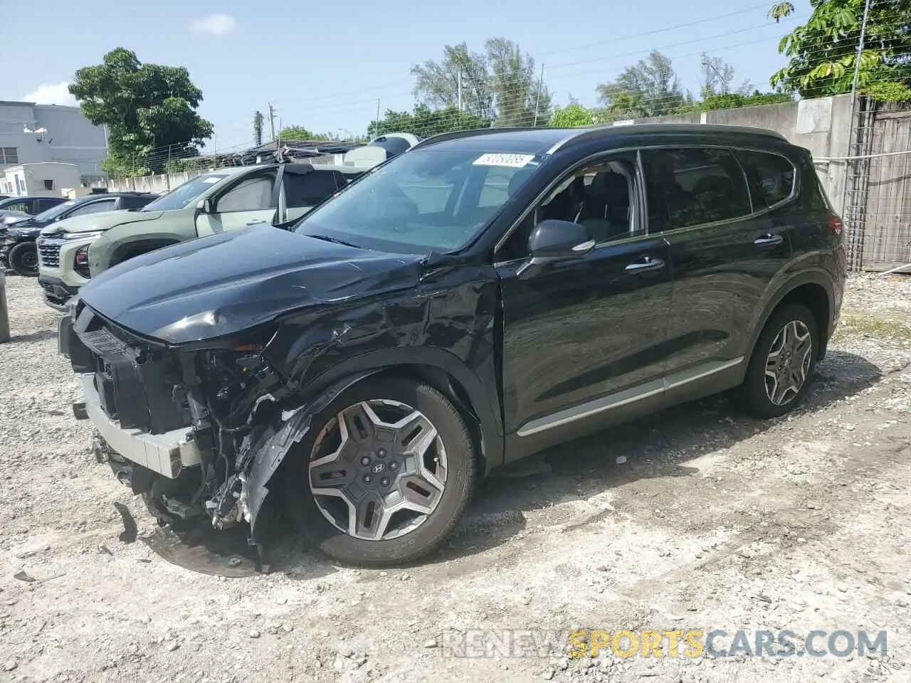 1 Photograph of a damaged car 5NMS5DA11PH023967 HYUNDAI SANTA FE 2023