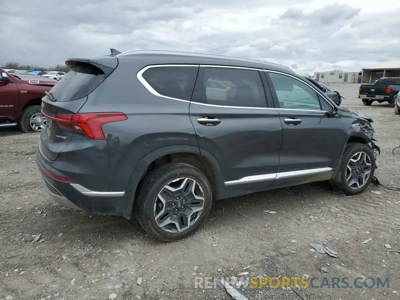 3 Photograph of a damaged car 5NMS5DA18PH002968 HYUNDAI SANTA FE 2023