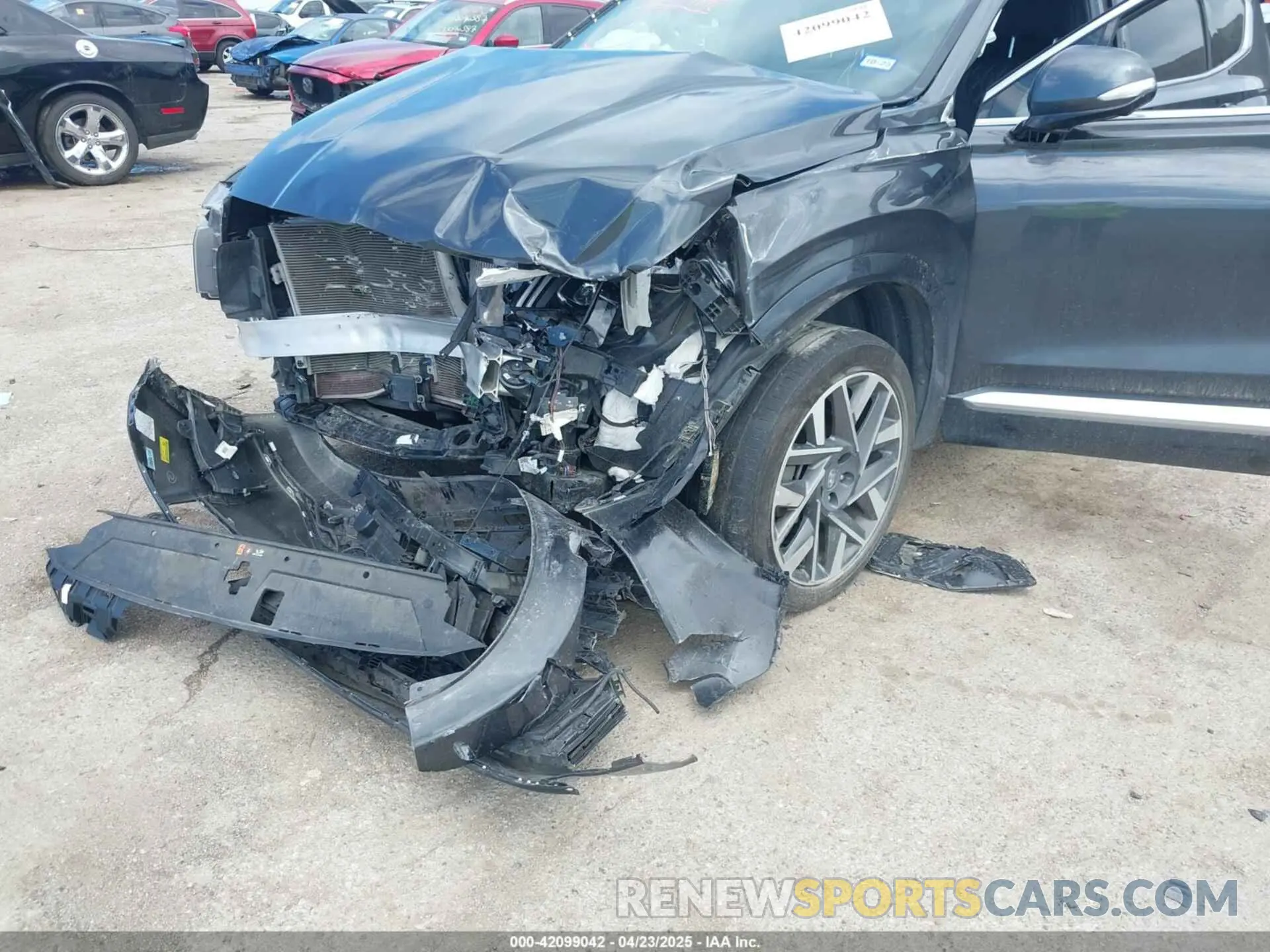 6 Photograph of a damaged car 5NMS5DAL1PH492249 HYUNDAI SANTA FE 2023