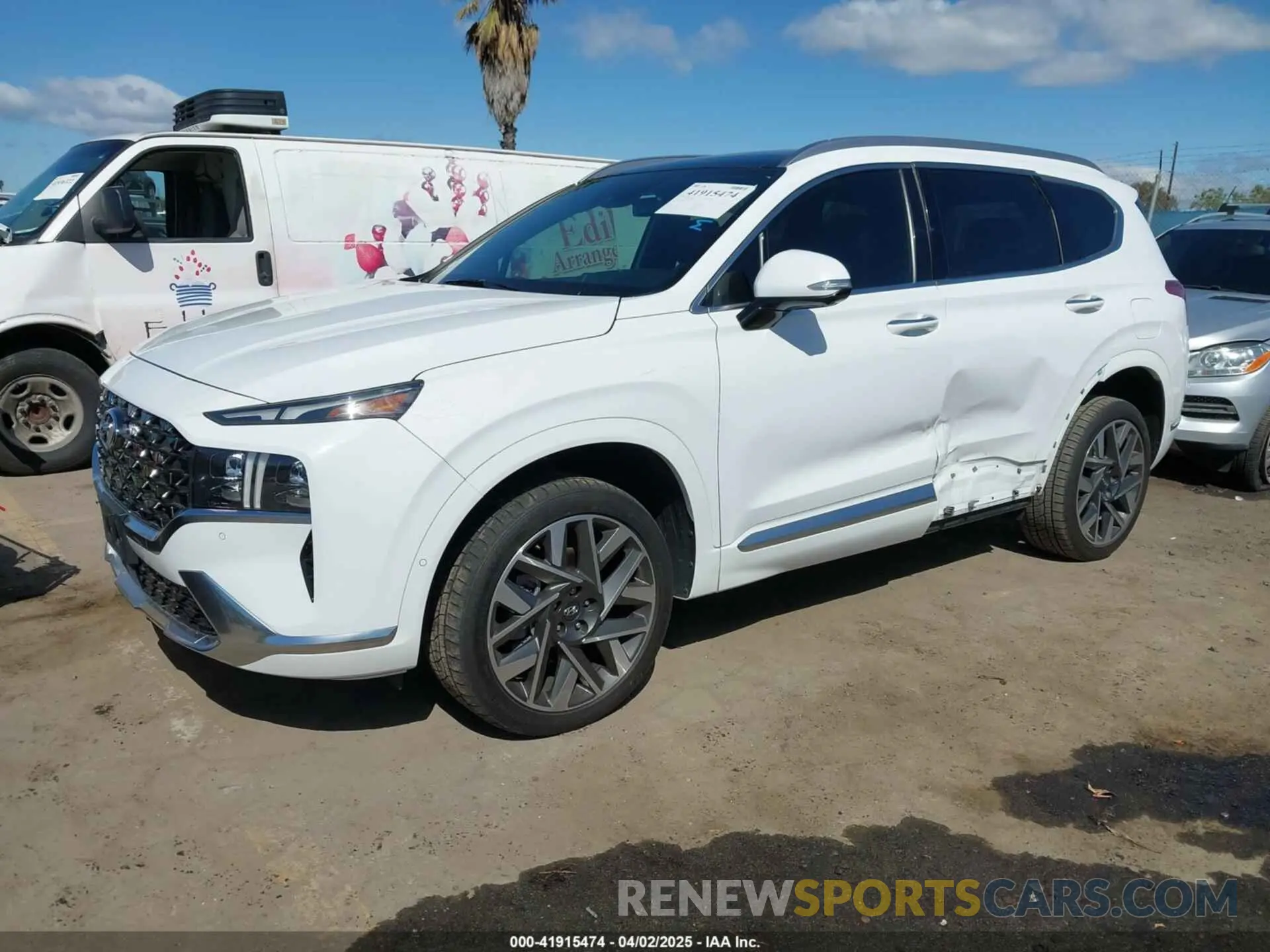 2 Photograph of a damaged car 5NMS5DAL2PH511908 HYUNDAI SANTA FE 2023