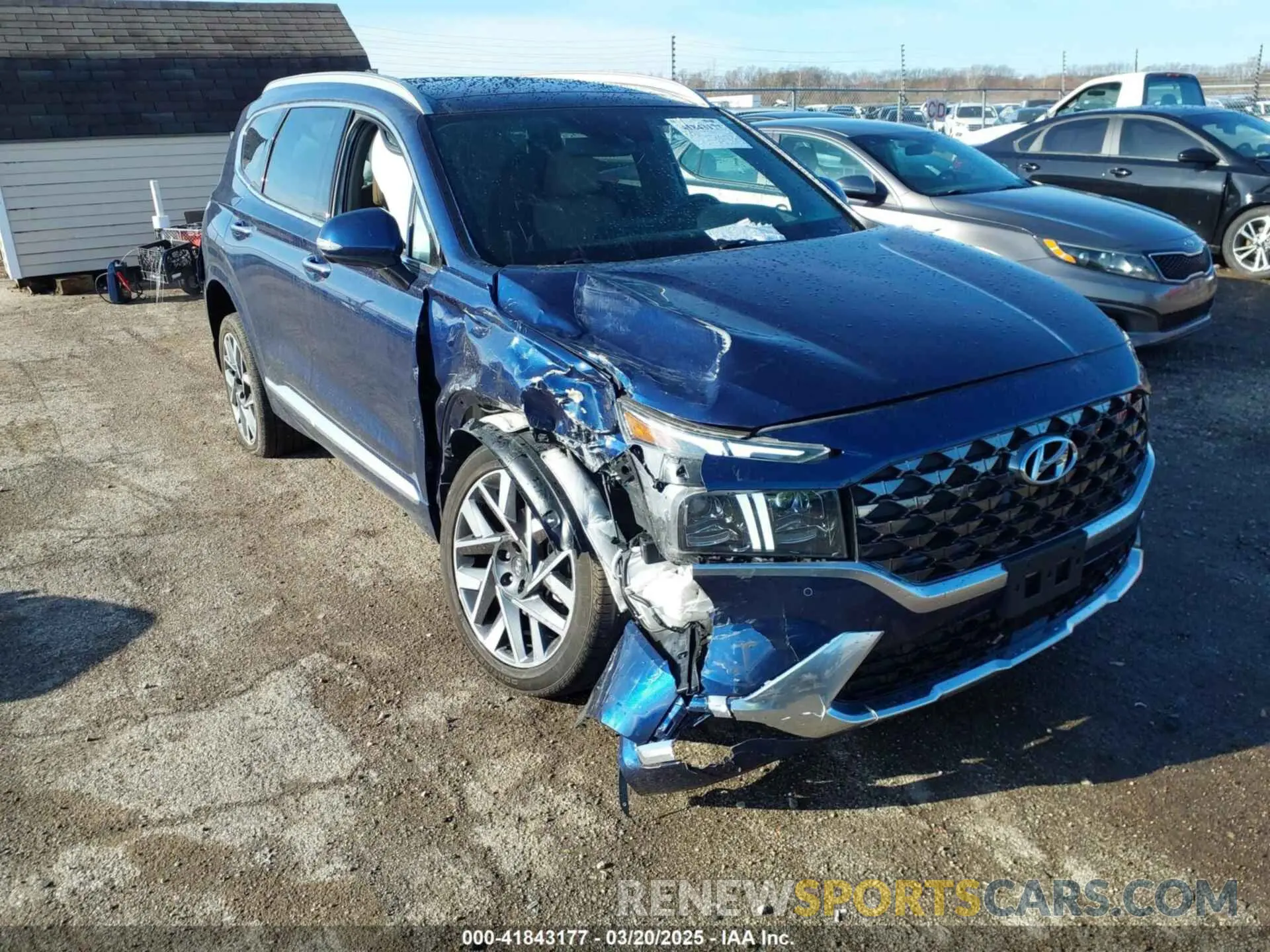 1 Photograph of a damaged car 5NMS5DAL2PH514694 HYUNDAI SANTA FE 2023