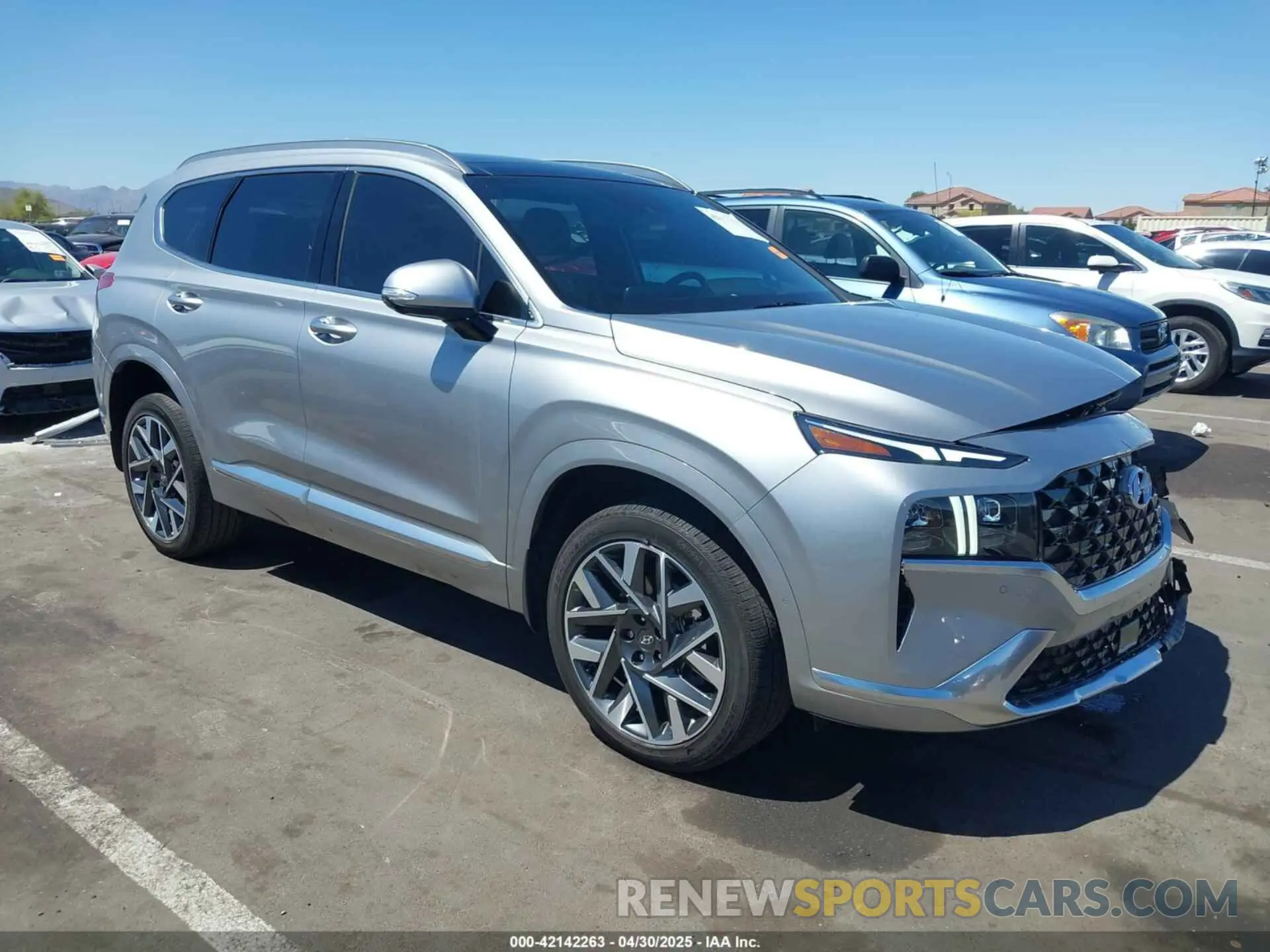 1 Photograph of a damaged car 5NMS5DAL5PH590717 HYUNDAI SANTA FE 2023